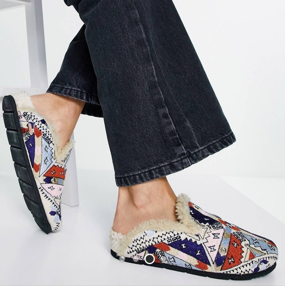 Free People Multicolor Patterned Mules - Picture 3 of 13